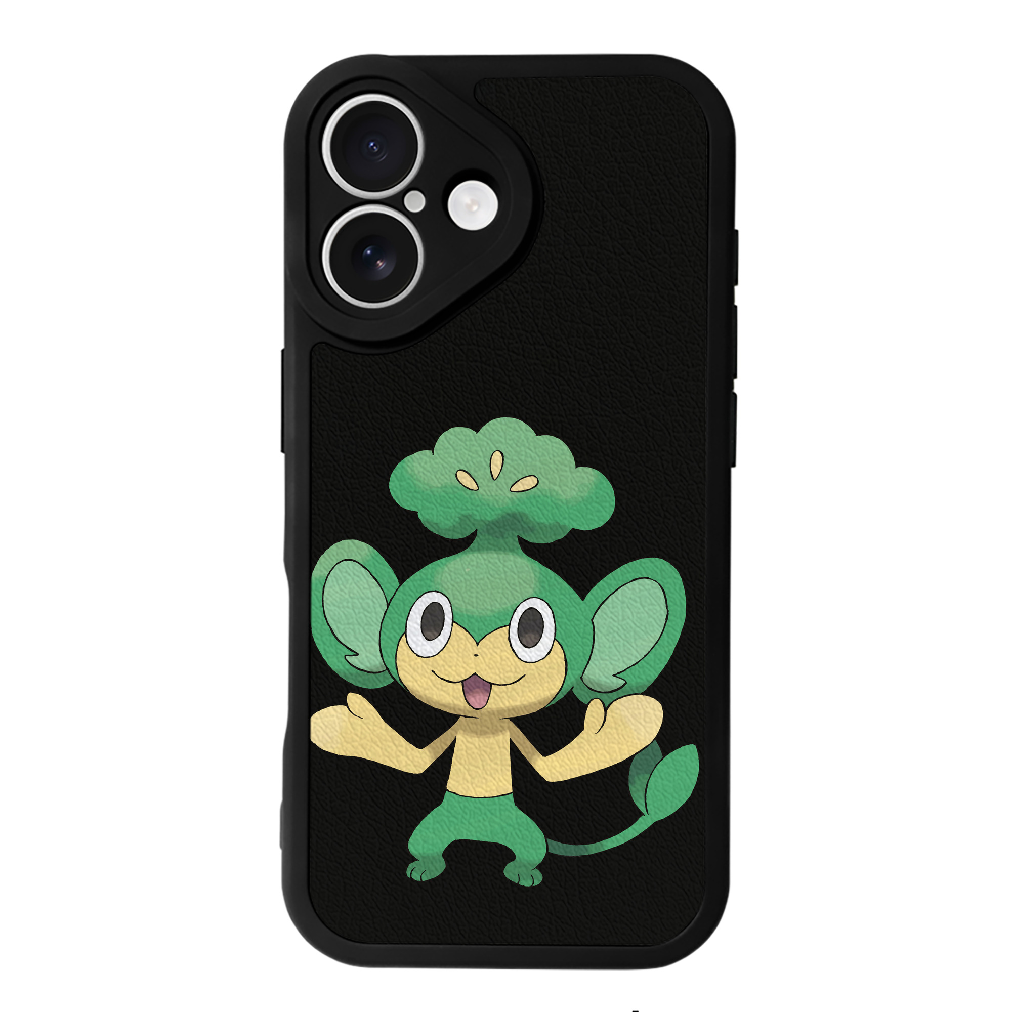 （画像用） ポケットモンスター Pokémon 【iPhone 16シリーズ対応】シリコンスマホケース（レザー調） 材質：シリコン